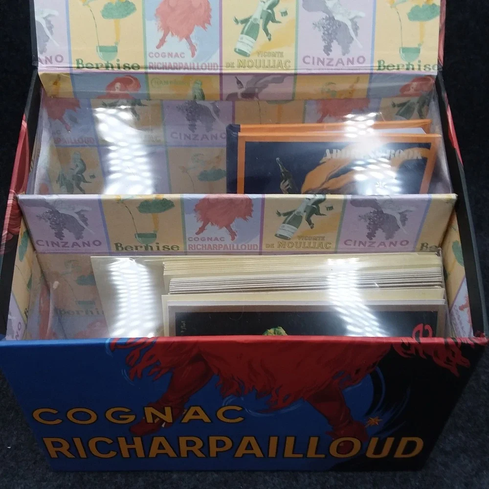 Vintage 2003 Cognac Richarpailloud Display Box Gift Set Notecards‎ Envelope Memo
